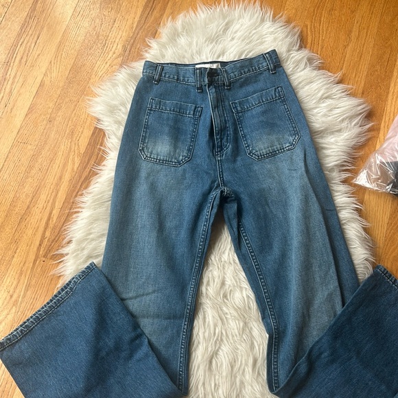 NWT THE GREAT DOCK JEAN $350 sz 25 - Picture 2 of 5